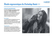 Charger l&#39;image dans la galerie, Etude ergonomique de l&#39;audioguide Portadap Basic 
